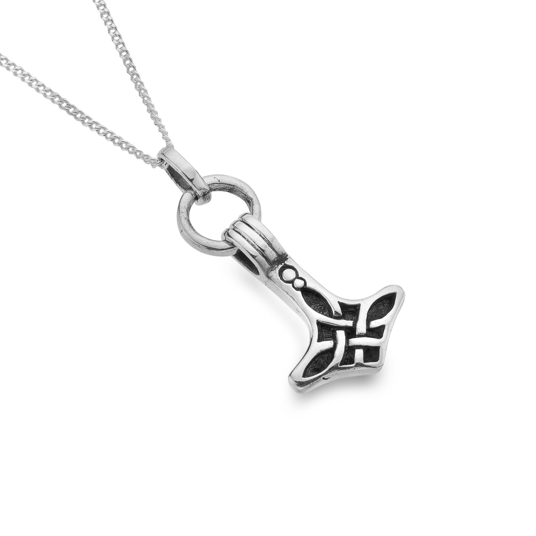 Small Celtic Thor's Hammer Pendant