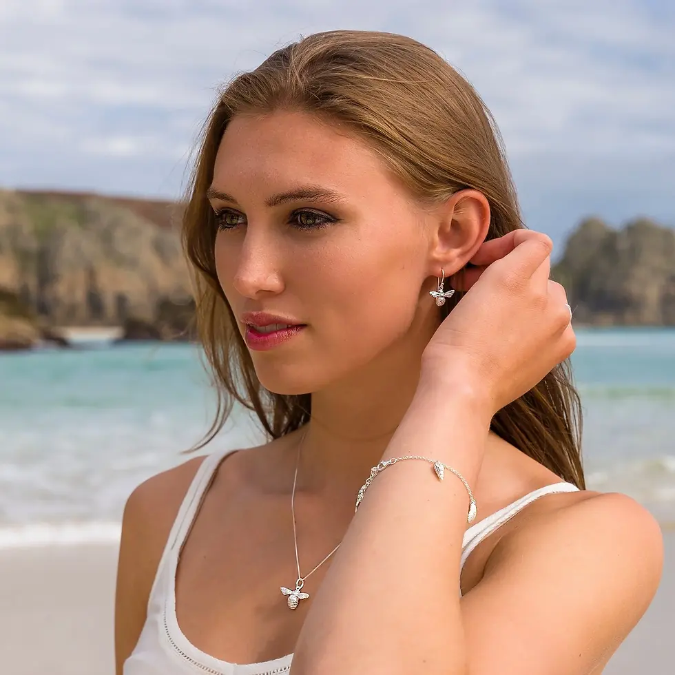 Thumbnail: Bumblebee Earrings