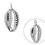 Thumbnail: Cowrie Shell Pendant, Silver or Gold Plated