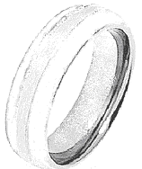 cornish tin wedding ring