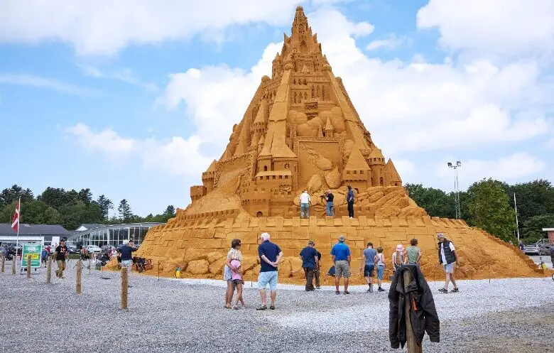 guinness world record tallest sandcastle