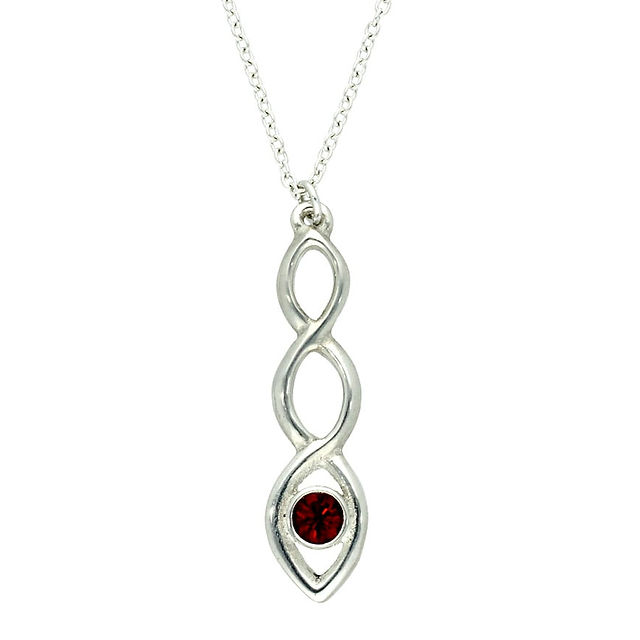 Ruby Knot Pendant