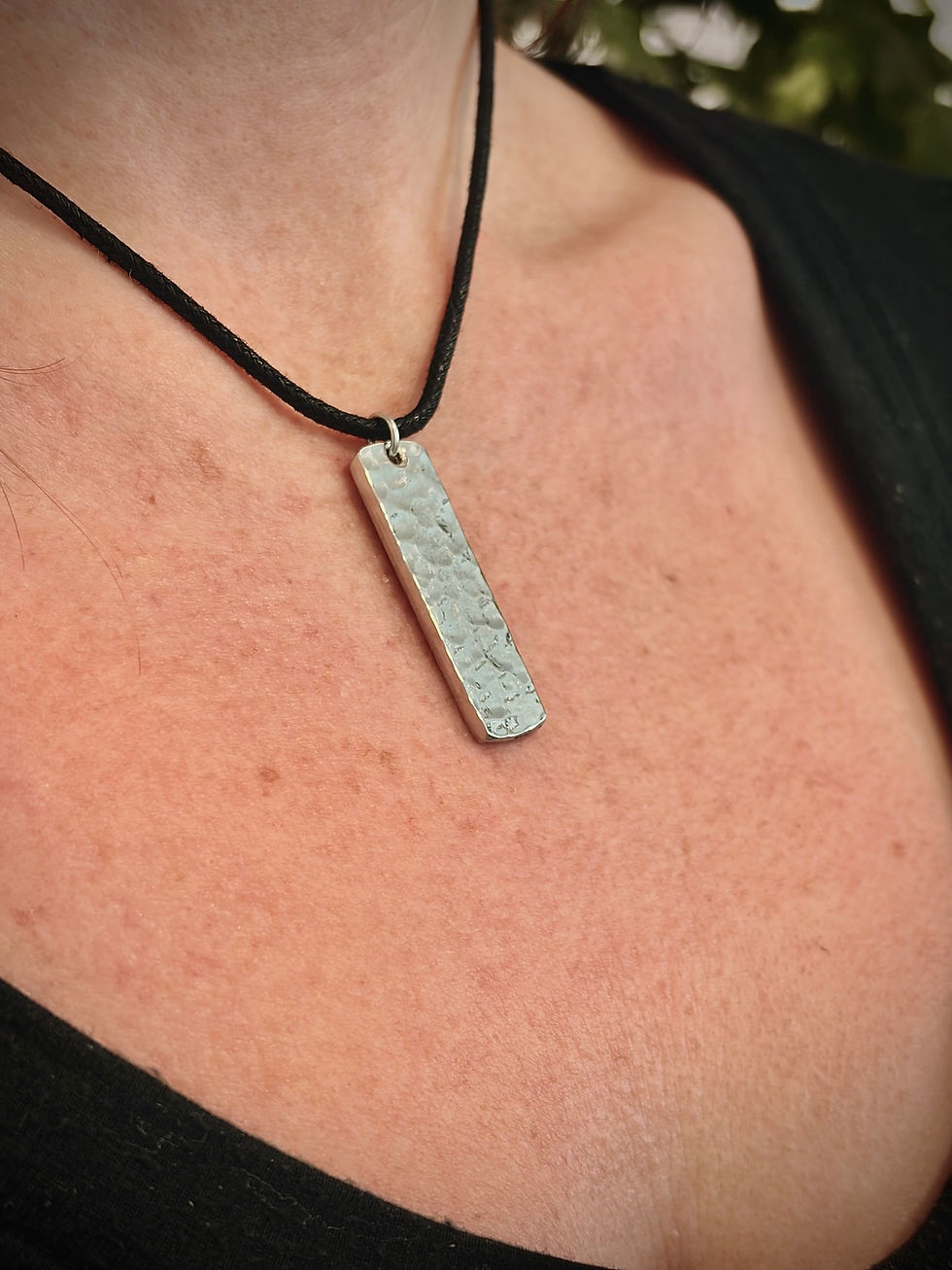 Thumbnail: Cornish Tin Bar Pendant