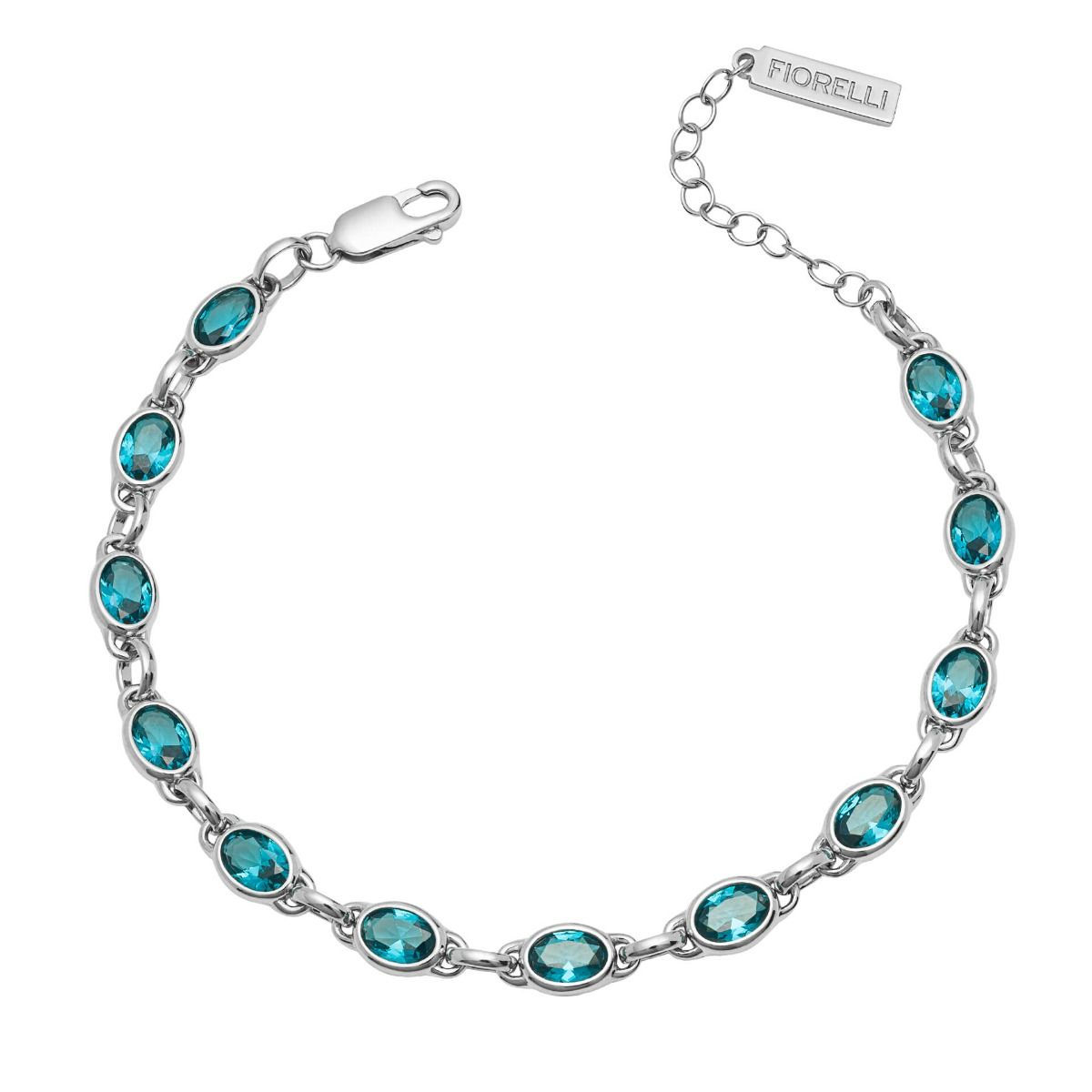 Aqua Nano Crystal Bracelet