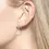 Thumbnail: Wild Rose Earrings, White, Studs or Drops