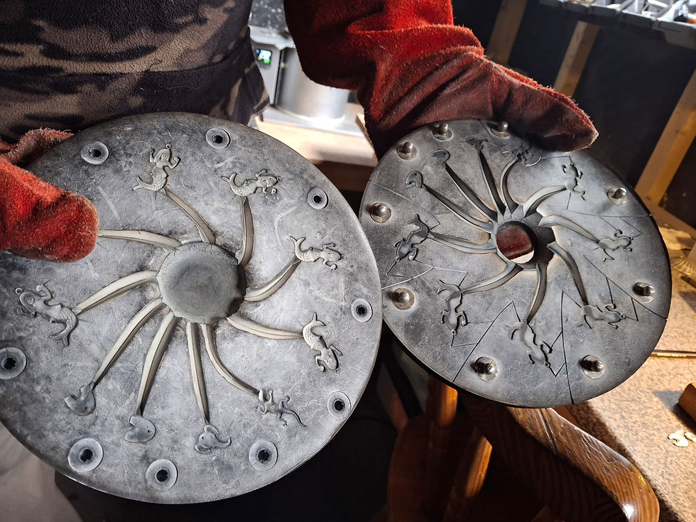pewter casting