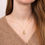 Thumbnail: Hexagon Bee Pendant with Topaz Zirconia