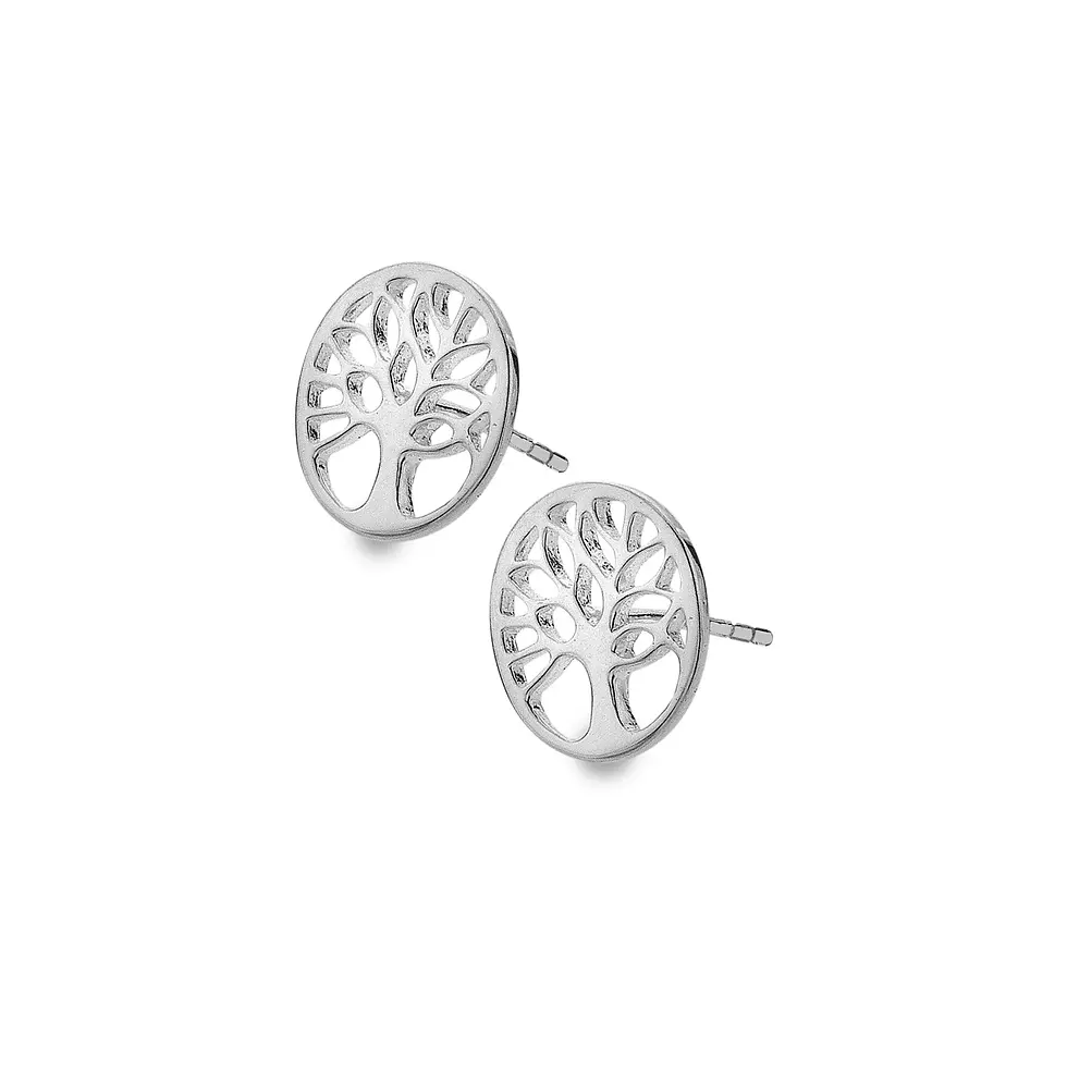 Encircled Tree of Life Earrings, Studs or Drops