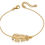 Thumbnail: Gold plated Palm Leaf Bracelet