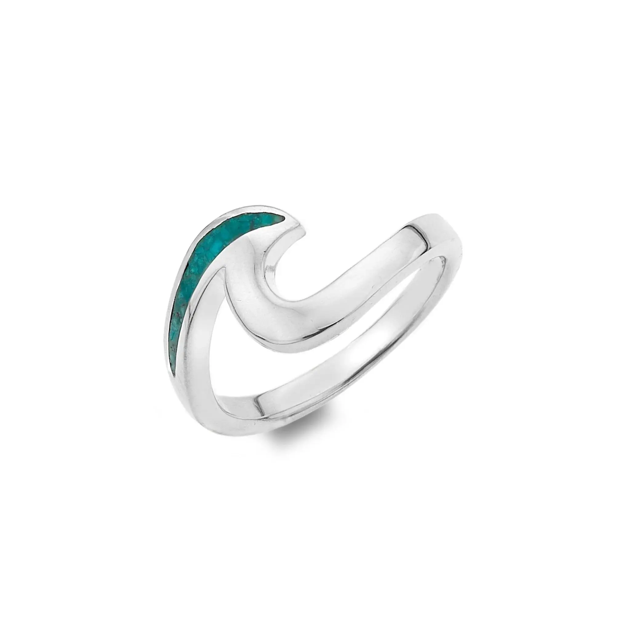 Tropical Turquoise Wave Ring