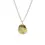 Thumbnail: Organic Pendant Necklace, Gold plated or Oxidised finish
