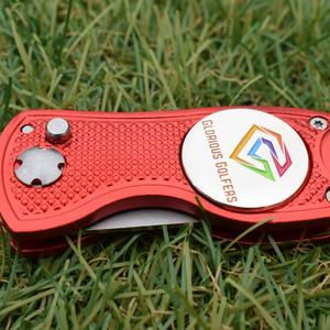 Glorious Golfers Divot Tool with Ball Marker