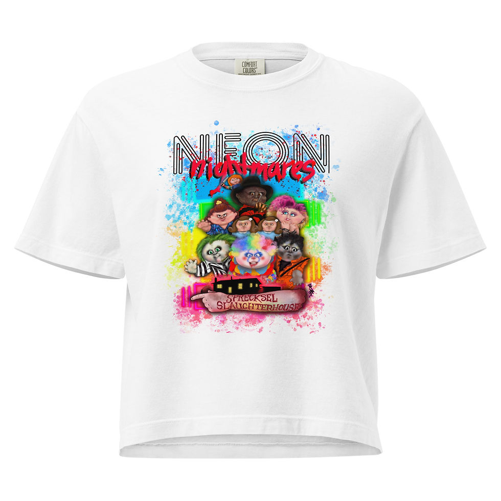 Thumbnail: Women’s Neon Nightmares Boxy Tee