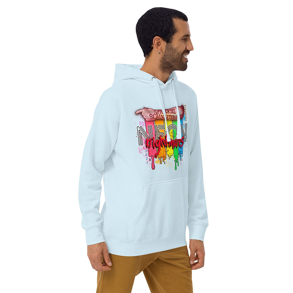 Thumbnail: Neon Nightmares Unisex Hoodie