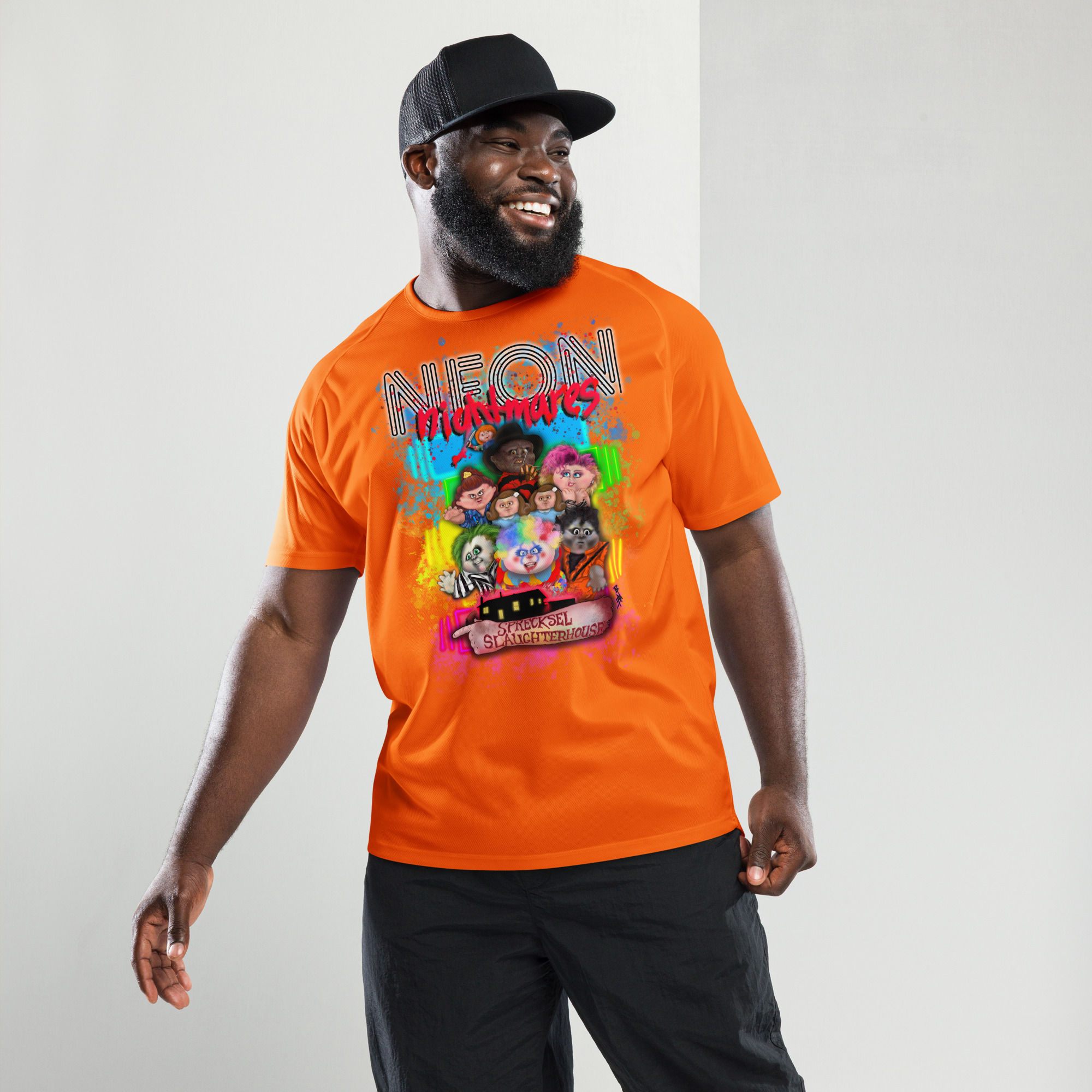 Neon Nightmares Unisex Sports Jersey