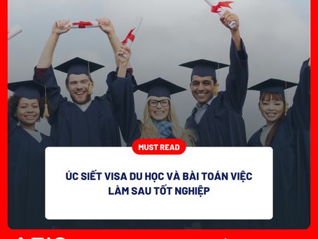 Úc siết visa du học và bài toán việc làm sau tốt nghiệp