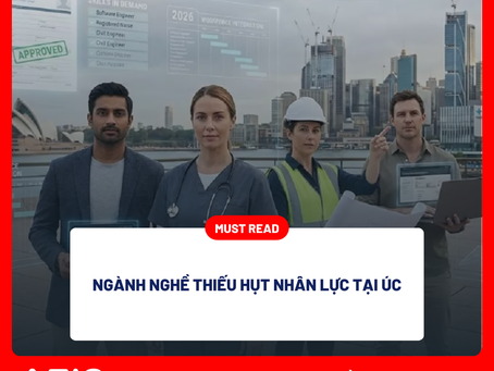 Ngành nghề thiếu hụt nhân lực tại Úc