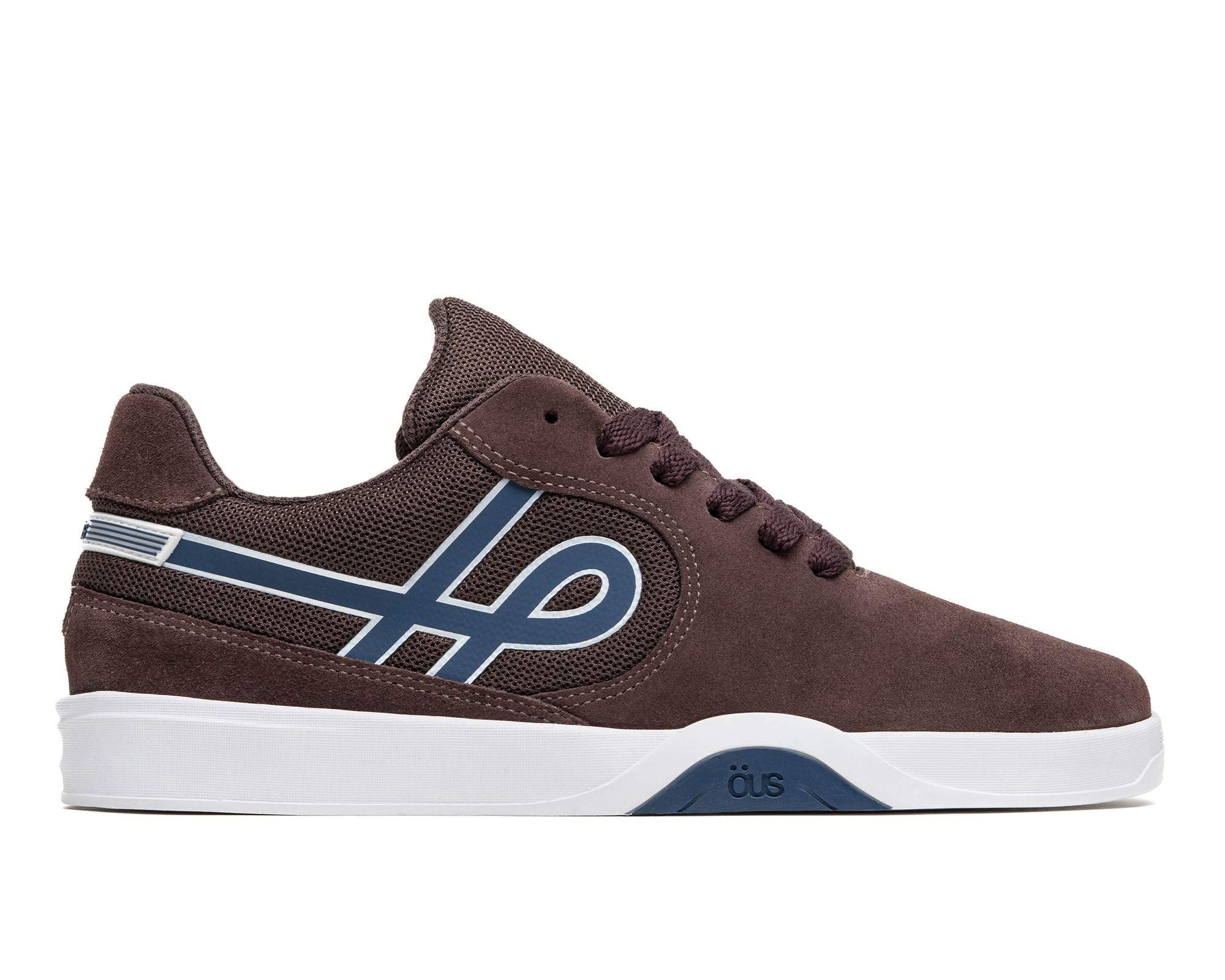 Tênis ÖUS Imigrante Café/Azul Essencial