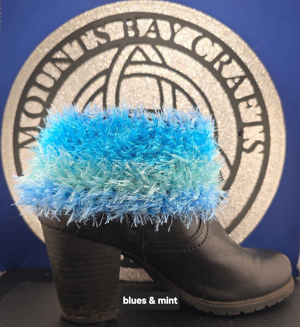 Thumbnail: Funky Fur Boot Cuffs