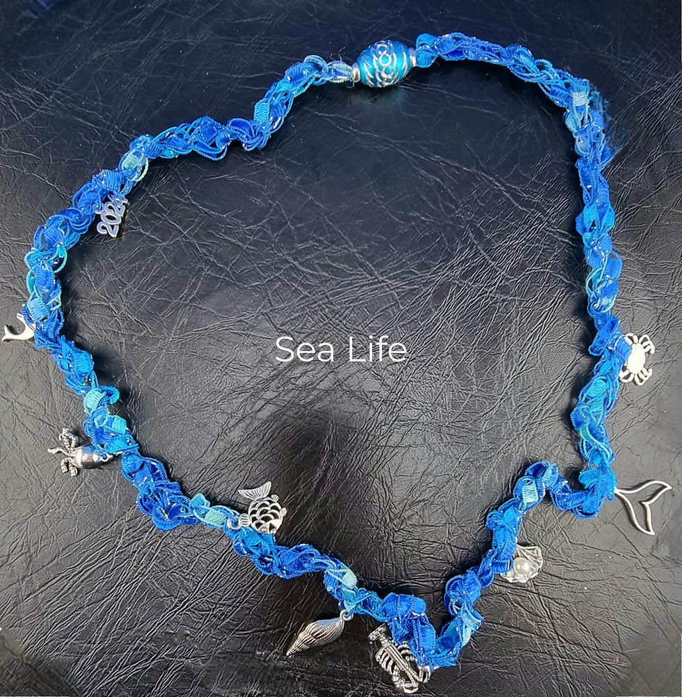 Thumbnail: One Size Necklace with  Themed Charms