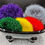 Thumbnail: Shower Scrubby Double Sided "SEA URCHIN" Design **MADE IN CORNWALL **