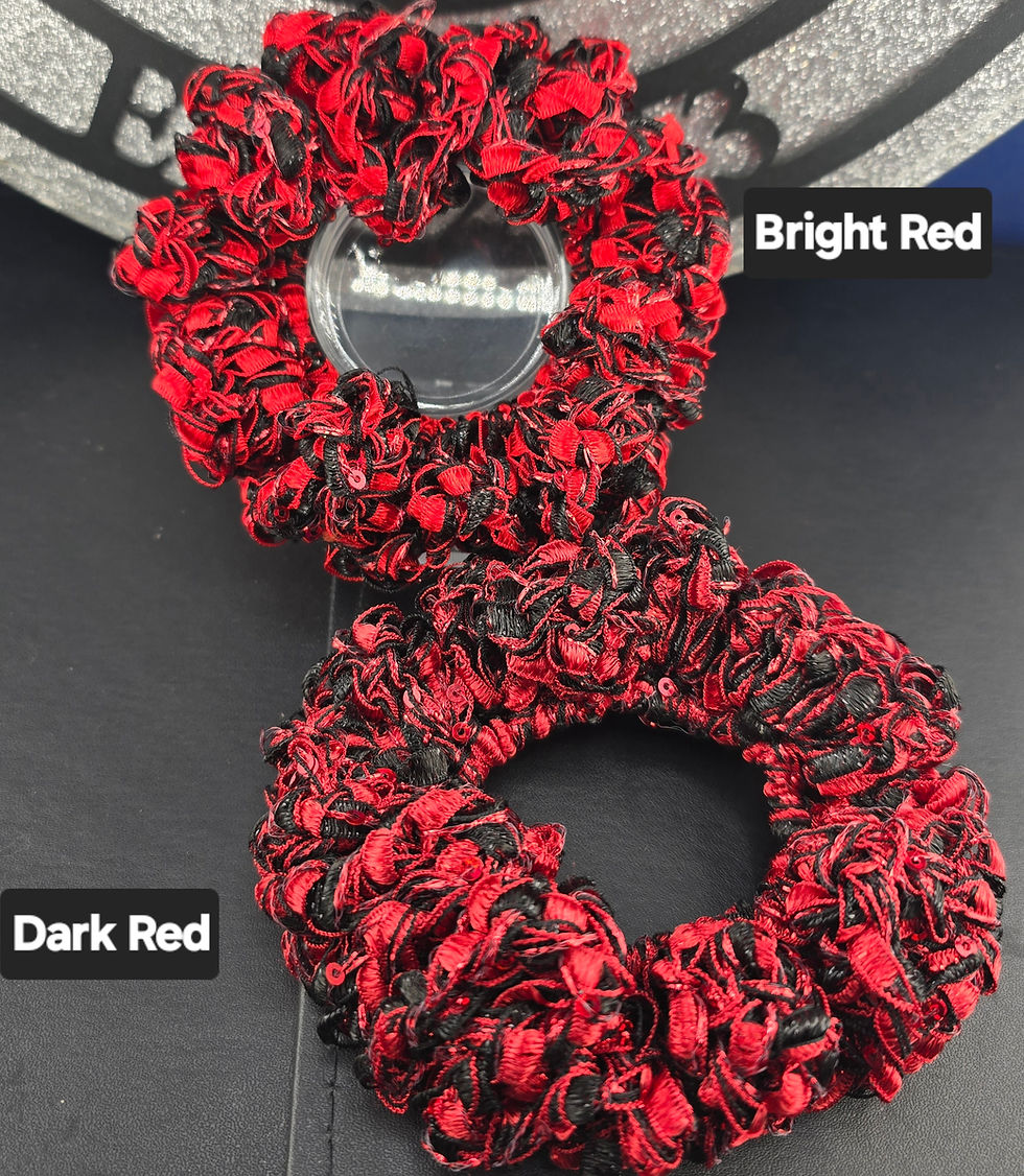 Thumbnail: Halloween/Goth Ponytail Scrunchies 