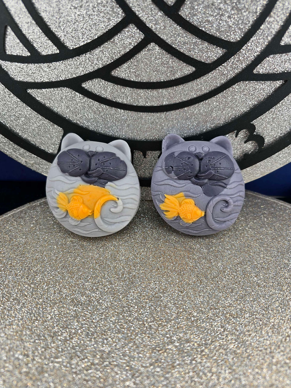 Thumbnail: Handmade Soap - FAT CAT with a FISH      *MADE IN CORNWALL*