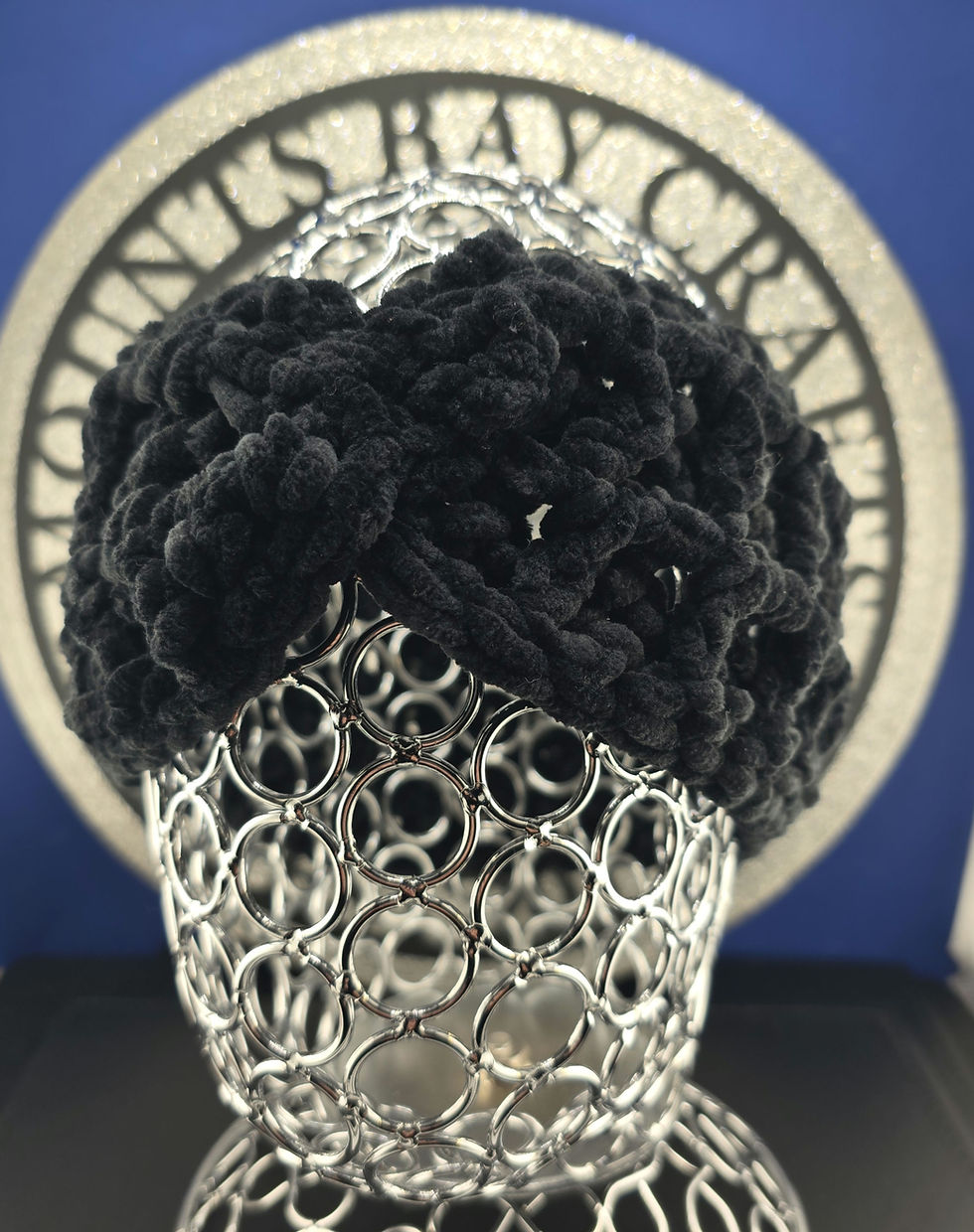 Thumbnail: Thick Chenille Ear Warmers Soft & Chunky  from Cornwall