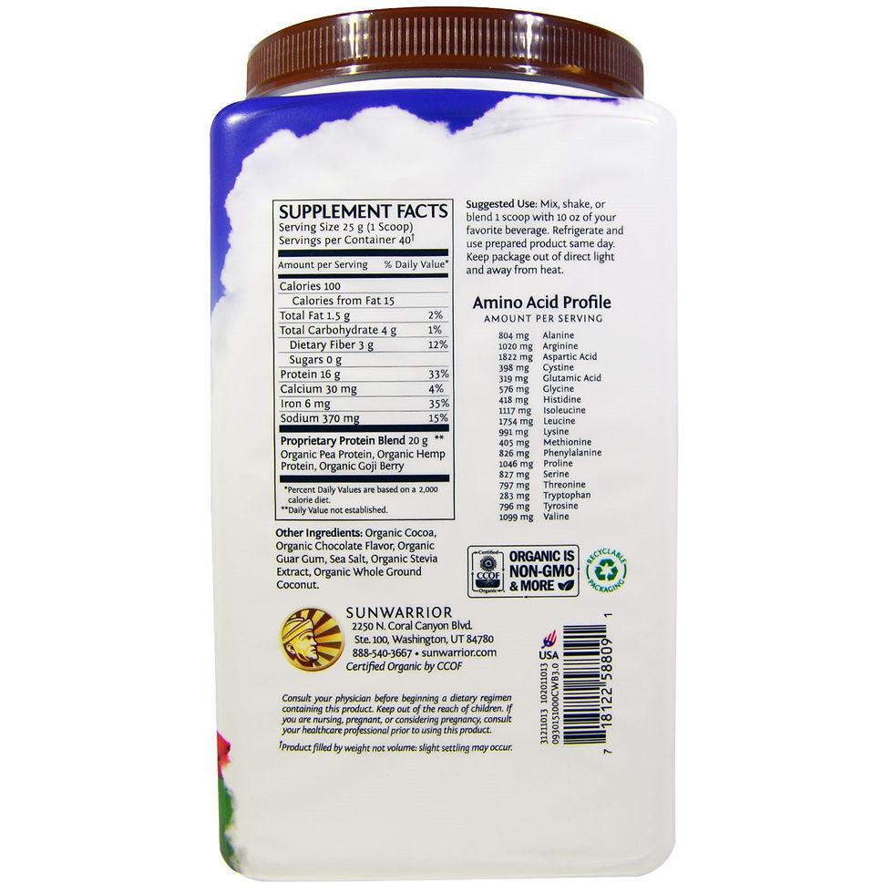 Thumbnail: SUNWARRIOR | CLASSIC RICE PROTEIN