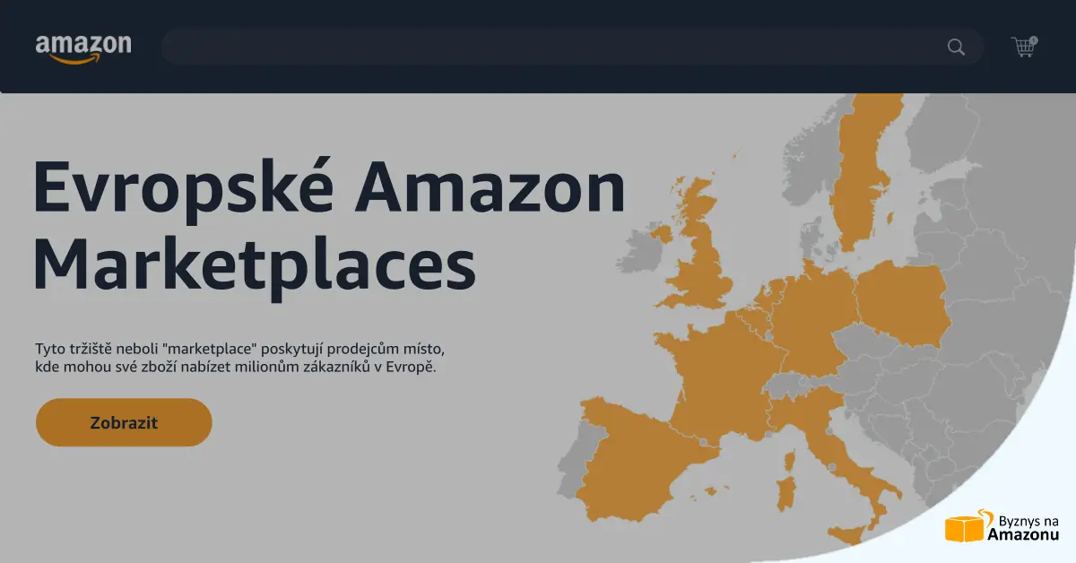 Amazon marketplace trhy v evropě