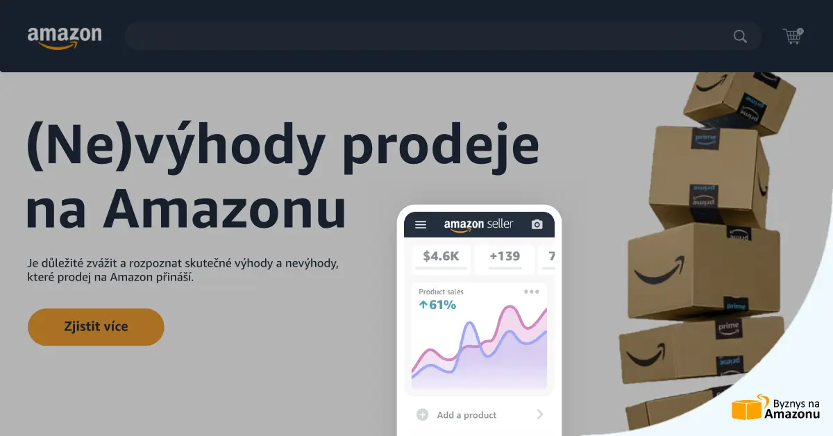 (ne)výhody prodeje na Amazonu