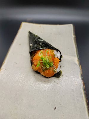 Spicy Salmon Hand Roll