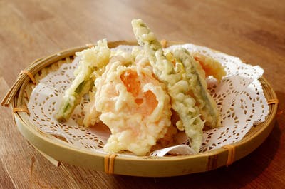Vegetable Tempura Dinner