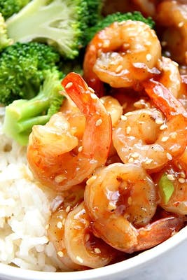 Shrimp Teriyaki Dinner