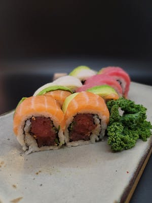 Spicy Rainbow Roll