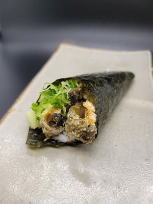 Salmon Skin Hand Roll
