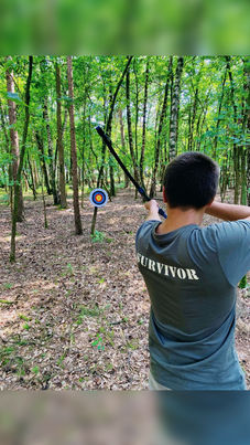 JGA mit Pfeil und Bogen Survival Schule Niedersachsen Adventure.Survival & Prepper