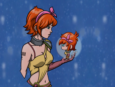 Corina Chibi VS Corina Anime. Which one do you like the most?
