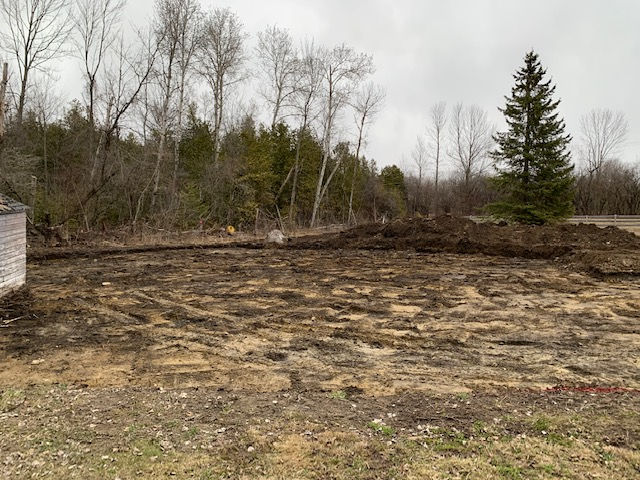 Land Clearing for New Driveway