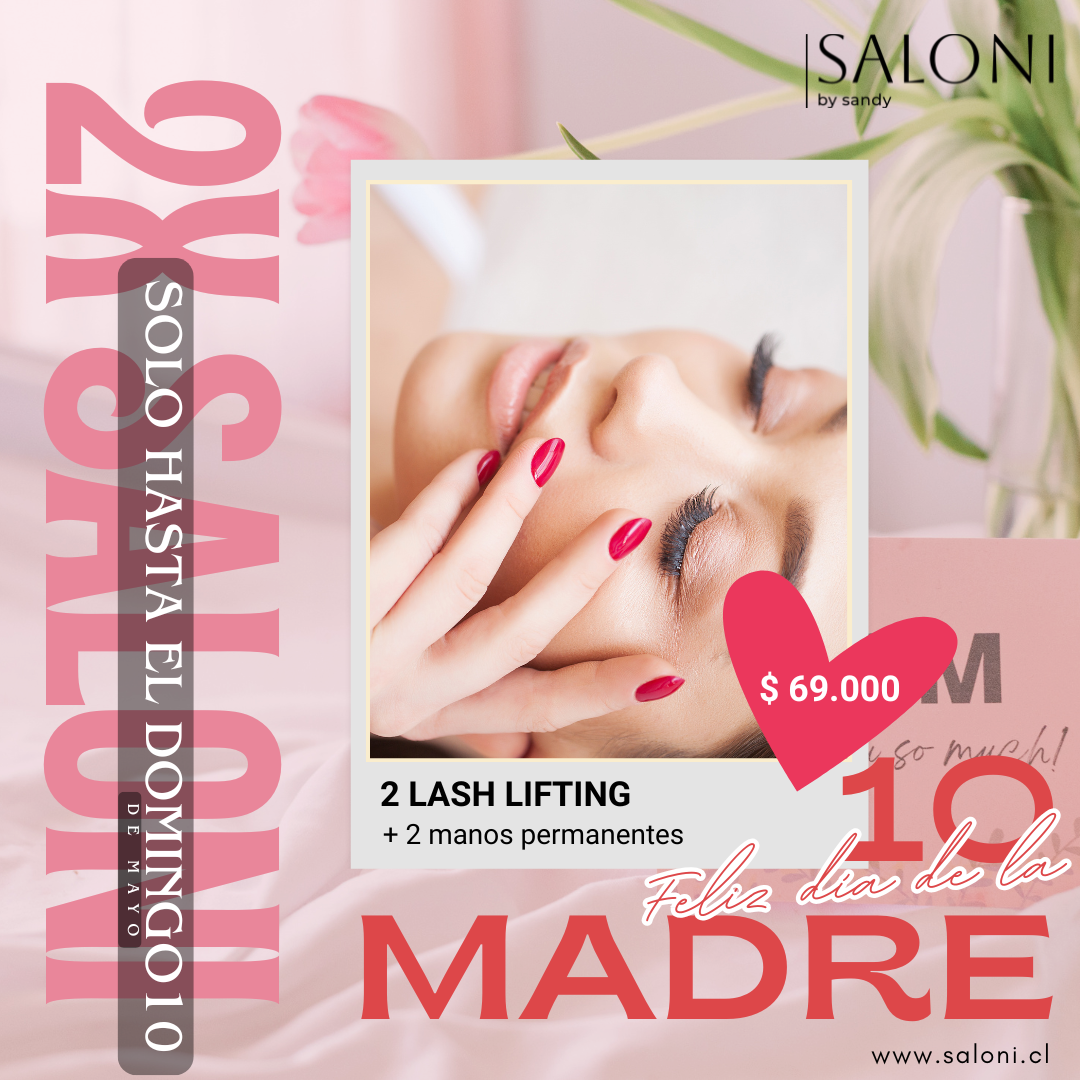 2x Lash Lifting + Manicure permanente