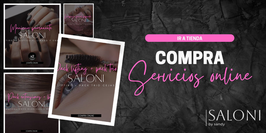 Servicios de belleza online. Compra tus servicios anticipadamente