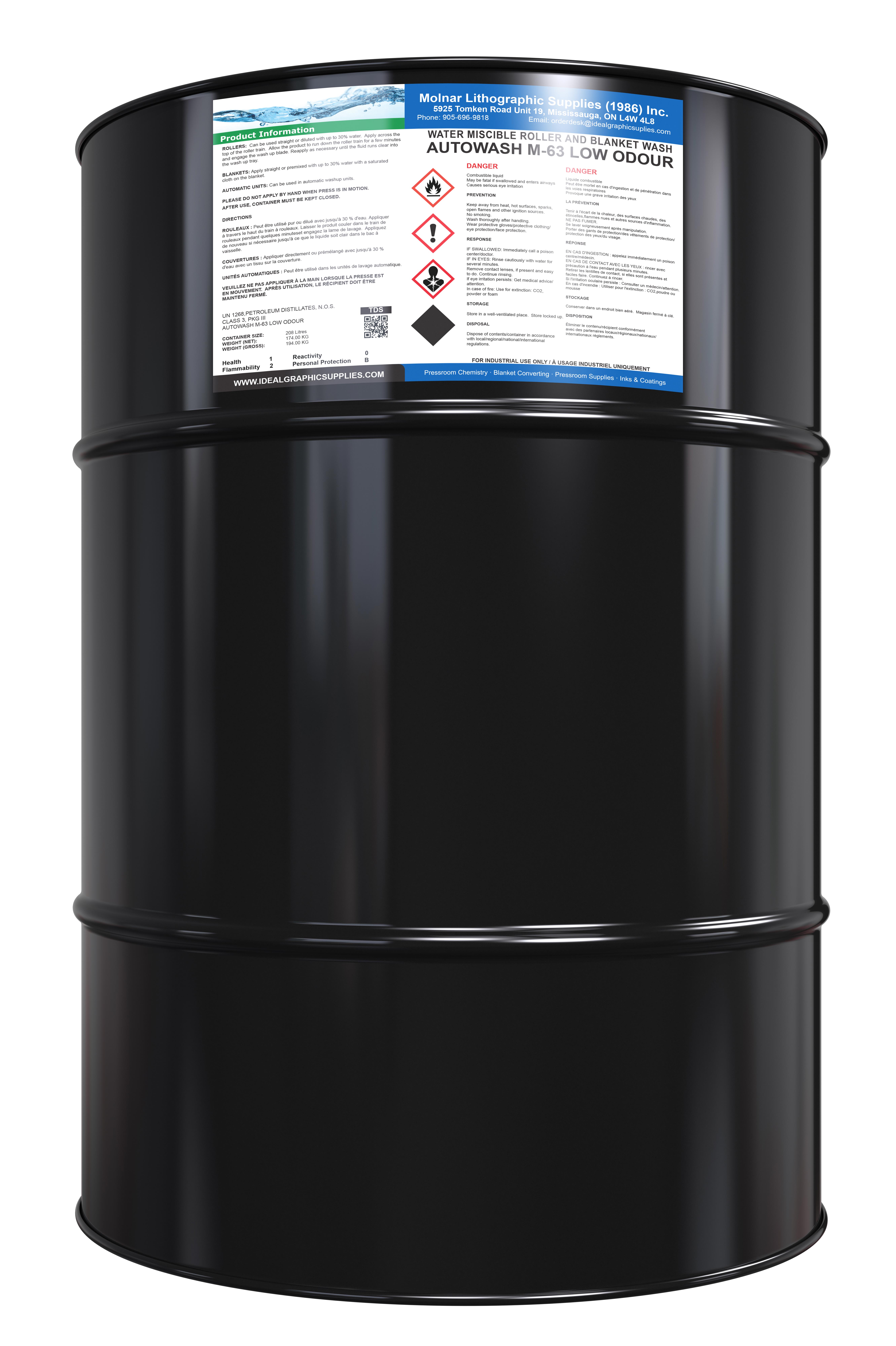 Autowash M-63 Low Odour product photograph