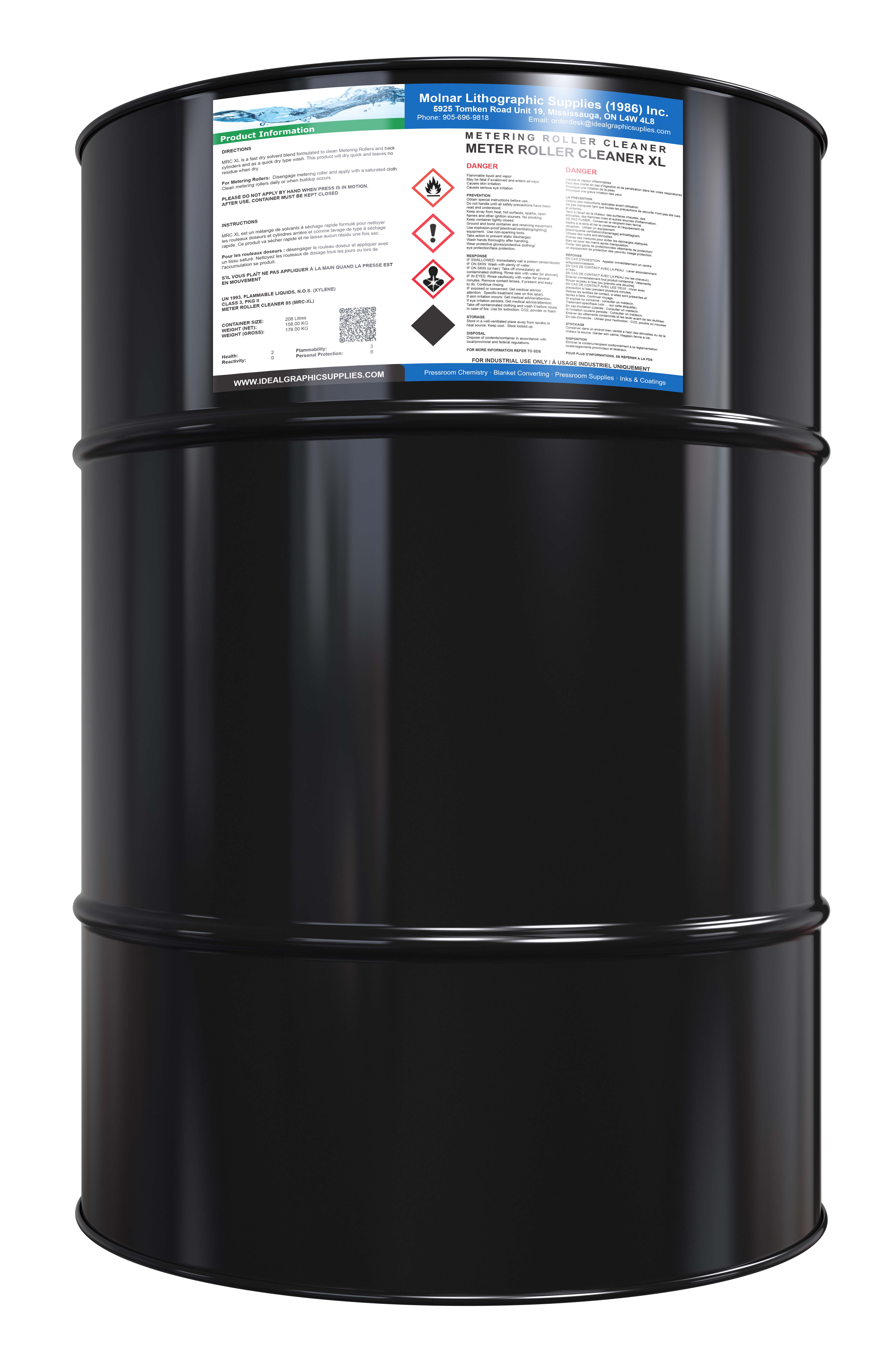 Meter Roller Cleaner XL product photograph