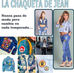 La chaqueta de jean...