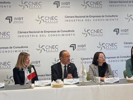 Firma CNEC convenio con CRDC Materials para impulsar la innovación en materiales sustentables