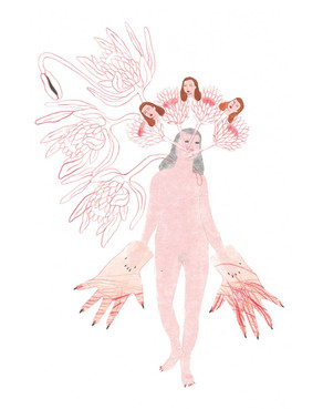 ANNABELLE GUETATRA
Une lilliputienne 06
Mixed media on paper
29,7x21 cm, 2020
920 Euro