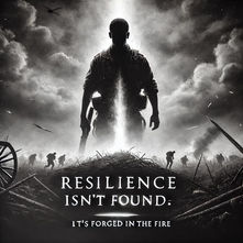 "Resilience Isn’t Found—It’s Forged in the Fire"