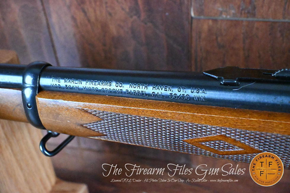 Thumbnail: Marlin 30AW 30-30 Winchester Rifle, Mfg 1994, JM Stamped