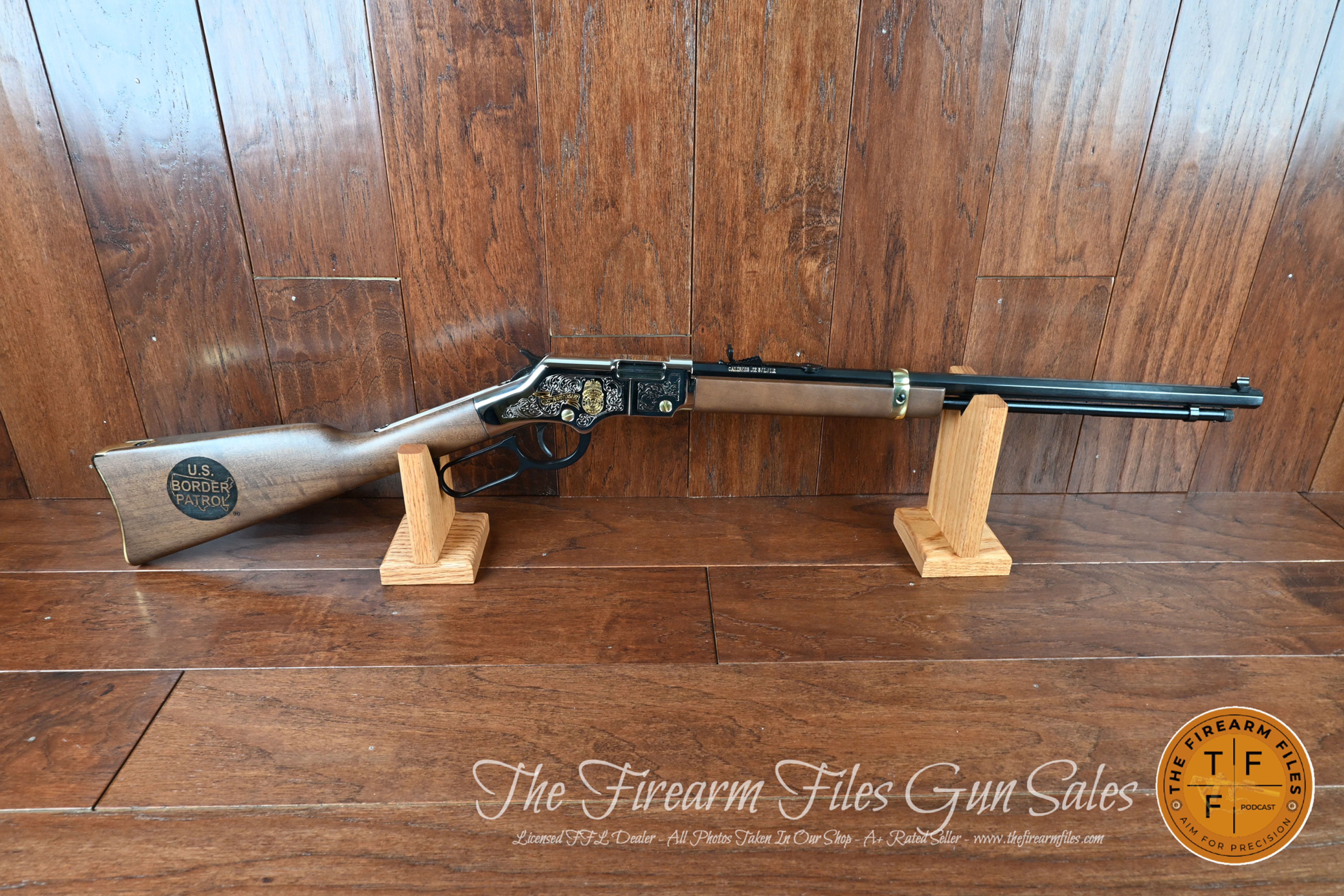 Henry Golden Boy US Customs & Border Patrol 100th Anniversary Rifle, 22LR, New