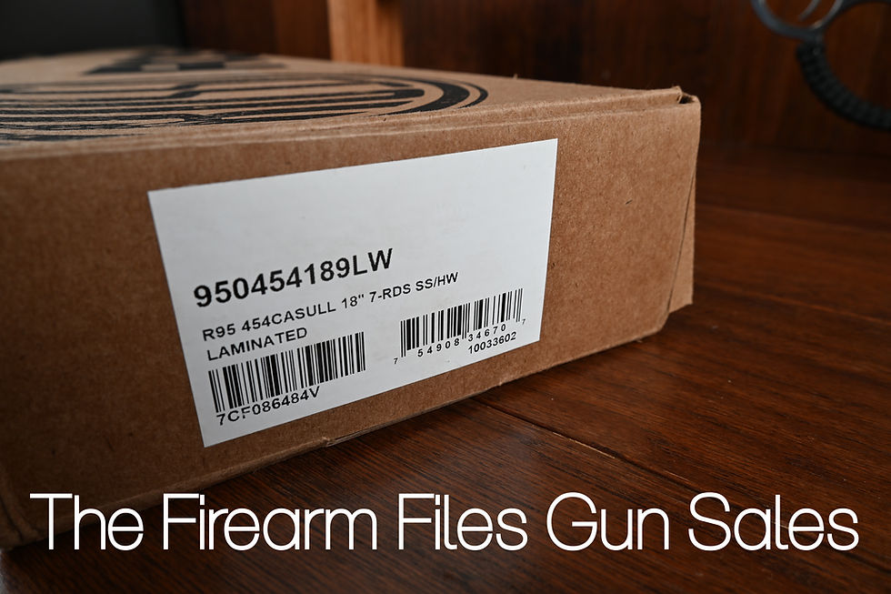 Thumbnail: Rossi R95 Stainless .454 Casull Rifle New, 950454189LW